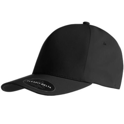 Yupoong Flexfit unisex waterdichte Delta-pet L/XL donkergrijze kleur