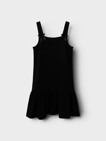 Name it zomer jurk meisjes - zwart - Nkftillone