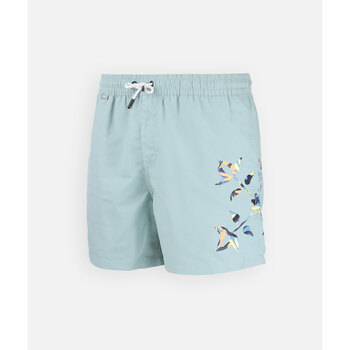 Oxbow Zwembroek  Strandshort met grafische print TAGTAN
