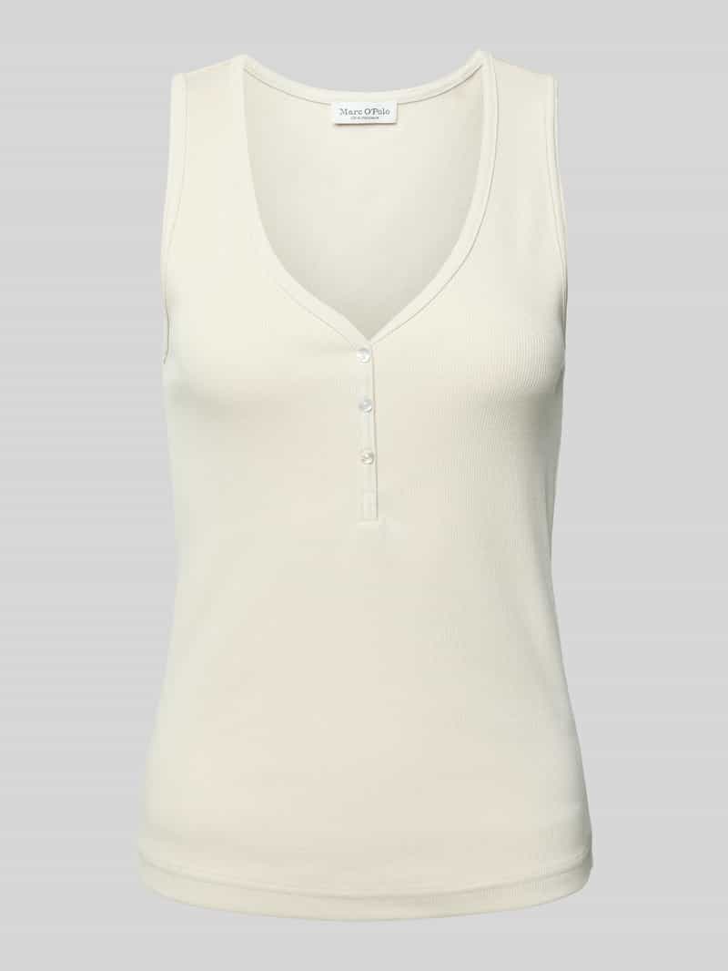 Marc O'Polo Geribde tanktop