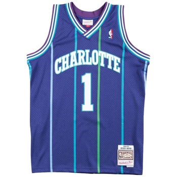 Mitchell And Ness Onderhemden  Maillot Swingman Charlotte Hornets