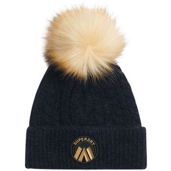Superdry Muts  Bonnet en tricot torsadé femme Luxe