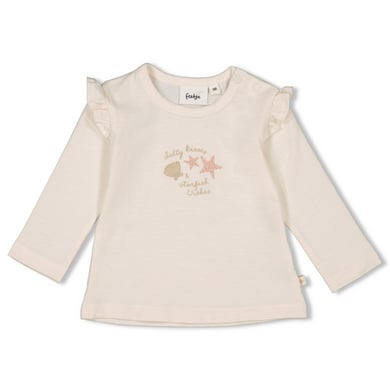 Feetje Zeester Wishes natuur shirt met lange mouwen