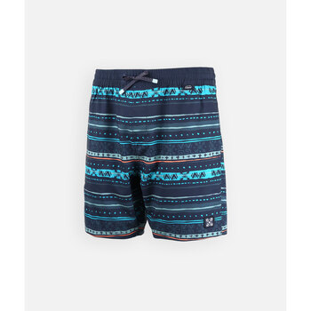 Oxbow Zwembroek  Strand korte stretch allover print LINEUP