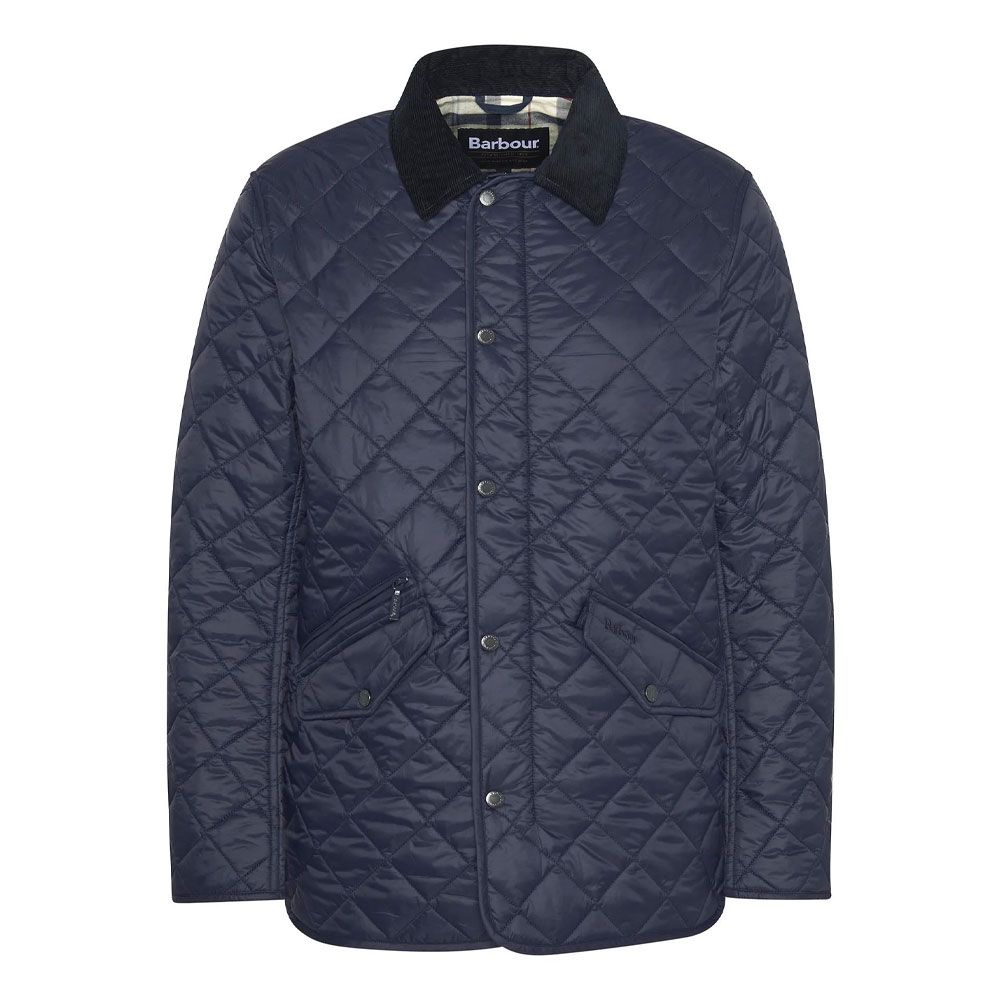 Barbour Heren Quilt Modern Chelsea Navy
