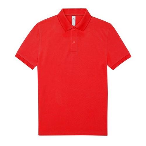 B&C herenpoloshirt M lila
