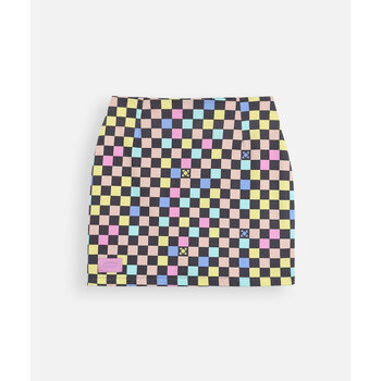 Oxbow Rok  Bedrukte fleece minirok POPDAMS
