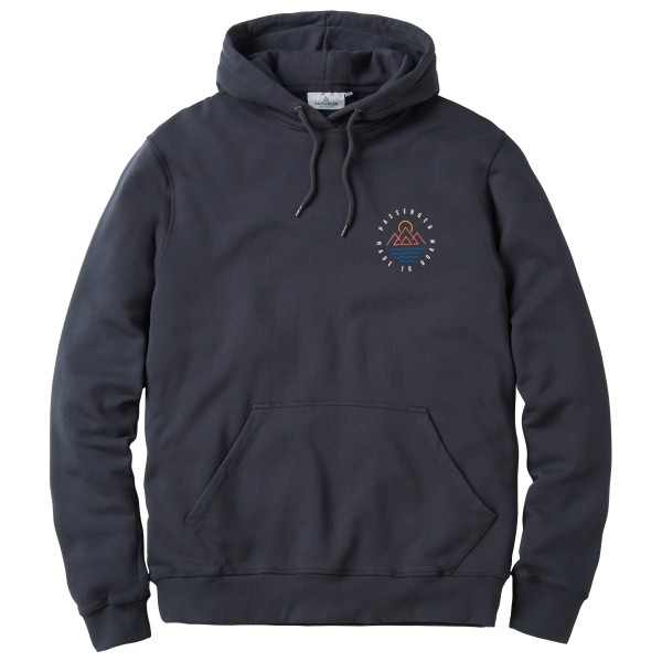 Passenger  Escapism Recycled Cotton Hoodie - Hoodie, grijs/blauw