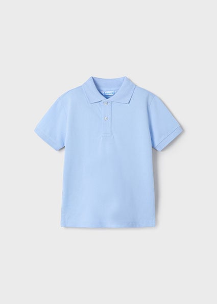 Mayoral Zomer polo shirt S/S jongens - blauw