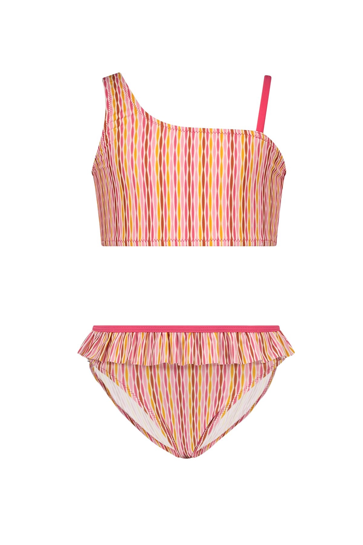 B.Nosy zomer bikini meisjes - roze AOP - Wendy