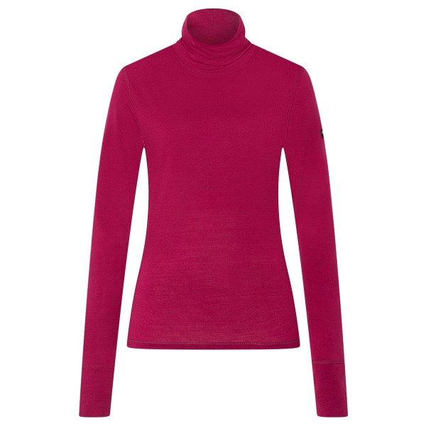 Super.Natural  Women's Skiing Roll Neck - Longsleeve, roze