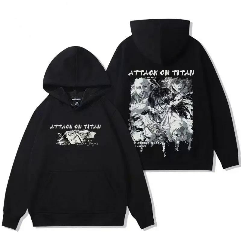 CHARM CLOTHINGS Attack on Titan Heren Hoodie Anime Hoodies S