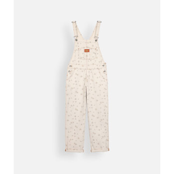Oxbow Broek  Bedrukte denim overall MARGARIDA