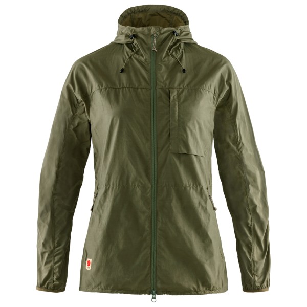 Fjällräven  Women's High Coast Wind Jacket - Windjack, olijfgroen