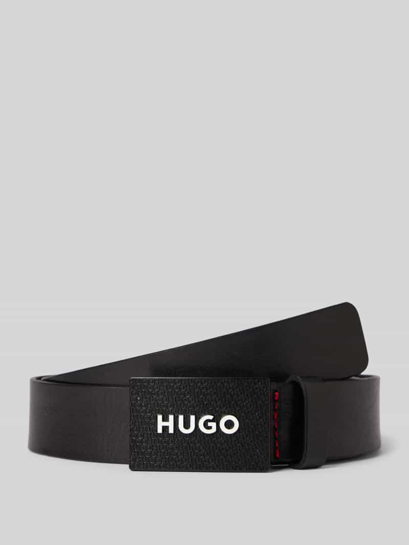 HUGO Leren riem Gilao-Z_Sz35 met boss-opdruk