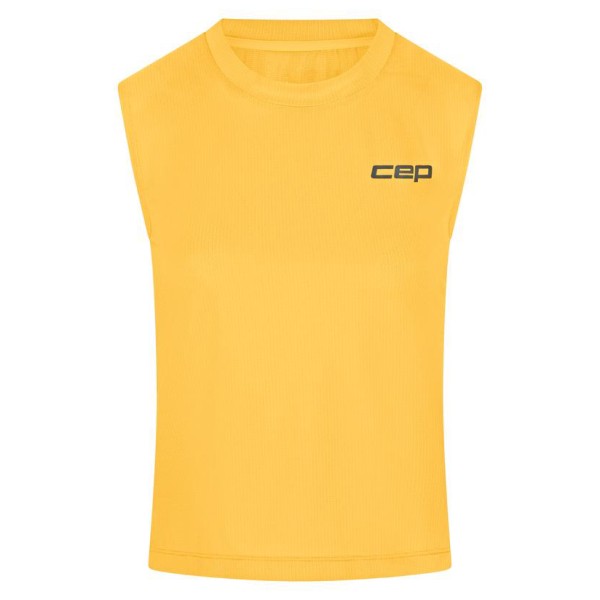 CEP  Women's Run Shirt Sleeveless - Tanktop, geel