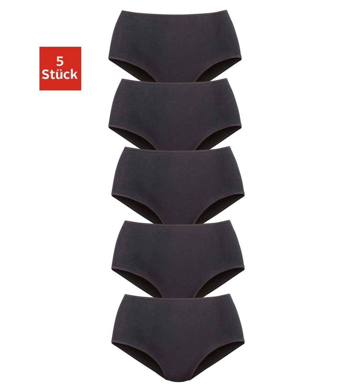 Petite fleur Tailleslip elastische katoenkwaliteit (5 stuks, Set van 5)
