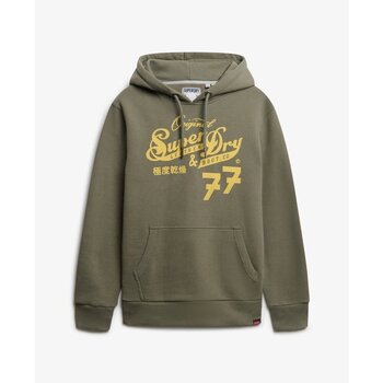 Superdry Sweater  Sweatshirt à capuche Leather Boot Co Script
