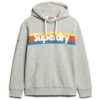 Superdry Sweater  Sweatshirt à capuche rayé à logo rétro