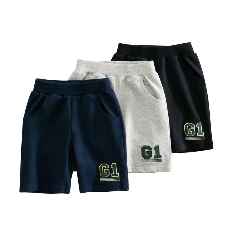 Voyex 27kids Jongens Mid-Length Zomer Shorts Collectie 2025 100cm blauw