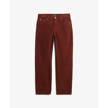 Superdry Broek  Pantalon droit en velours côtelé femme