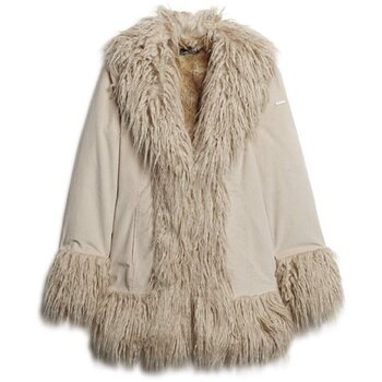 Superdry Mantel  Manteau afghan avec doublure en fausse fourrure femme