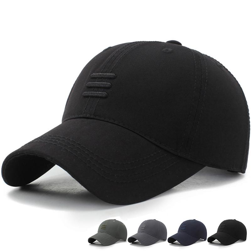 Cap Factory Mode baseballpet Borduurkatoenen baseballpet Zonbeschermingspet Casual sportpet zwart