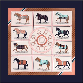 V 1969 Sjaal  Paardenzijde Vierkant