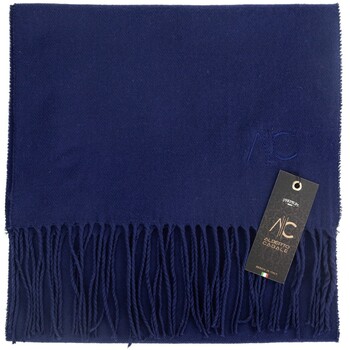 Alberto Cabale Sjaal  Marineblauwe kasjmier sjaal Dolce Caldo