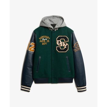 Superdry Windjack  Bomber à capuche avec écusson College