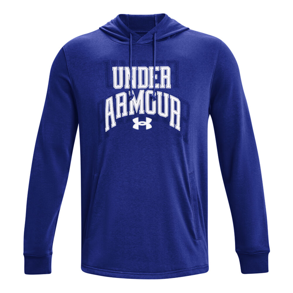 Under Armour Rival Terry Graphic Sweater Met Capuchon Heren