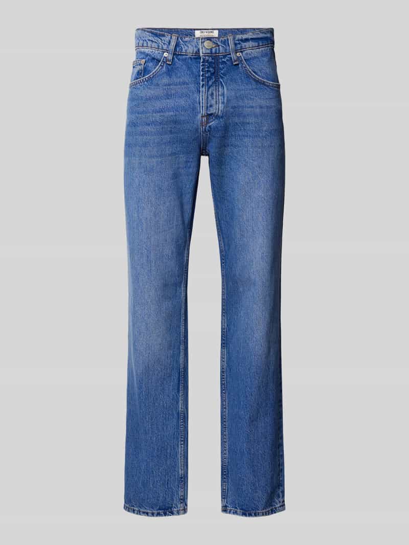 ONLY & SONS Regular fit jeans ONSEDGE STRAIGHT BROMO 0017 DOT DNM NOOS