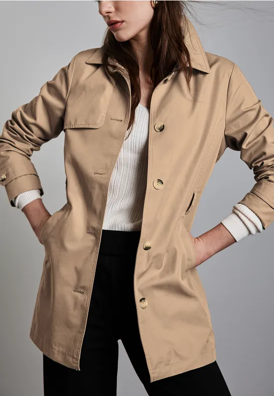 STREET ONE Trenchcoat met riem om te tailleren