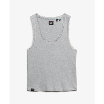 Superdry Top  Débardeur à liseré en dentelle femme Vintage