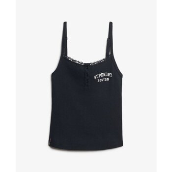 Superdry Top  Débardeur brodé à boutons femme Athletic Essentials
