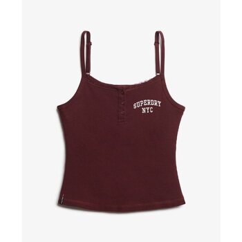 Superdry Top  Débardeur brodé à boutons femme Athletic Essentials