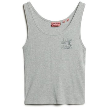 Superdry Top  Débardeur côtelé femme Athletic Essential