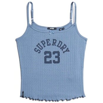 Superdry Top  Débardeur en pointelle avec motif femme Athletic