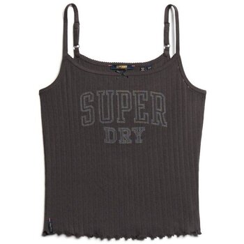 Superdry Top  Débardeur en pointelle avec motif femme Athletic