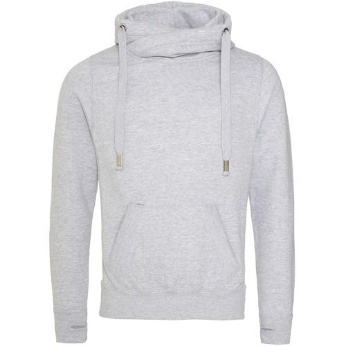 Awdis Hoods Heren hoodie met kruishals S beige