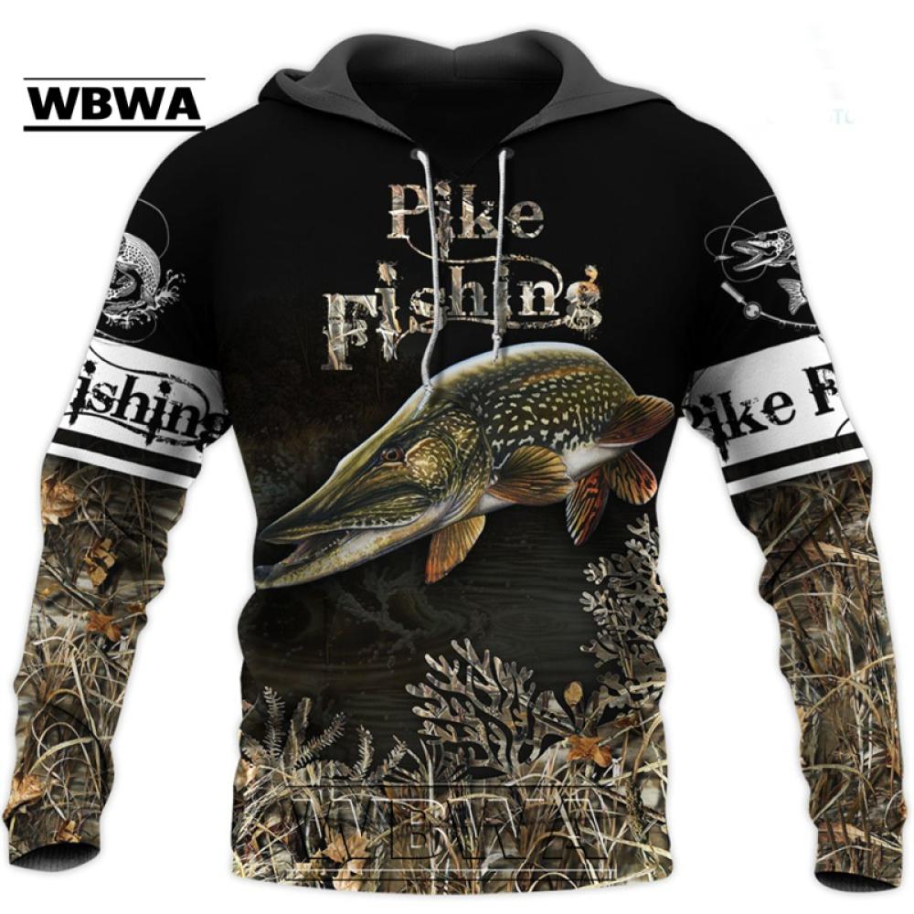 HIMO Group Tonijnvissen 3D Gedrukt Heren Hoodies Harajuku Streetwear Hoodie Unisex Casual Trui Lente Herfst Jas Trainingspakken Tops S