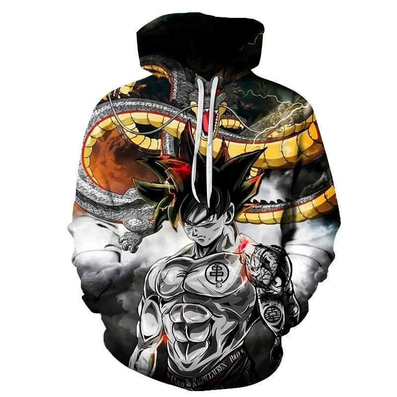 HIMO Group Japan Anime Harajuku Heren Hoodies Casual Sweatshirt Streetwear Lente Herfst Trui Mode Lange Mouw Heren 3D Print Kleding M