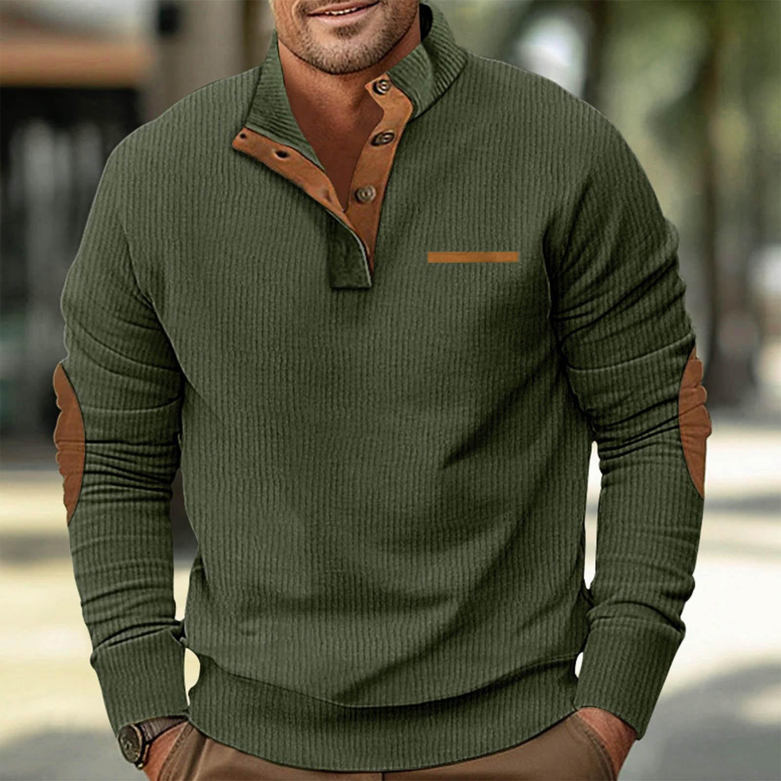HIMO Group Lente en heren staande kraag sweatshirt is outdoor casual truien tops M