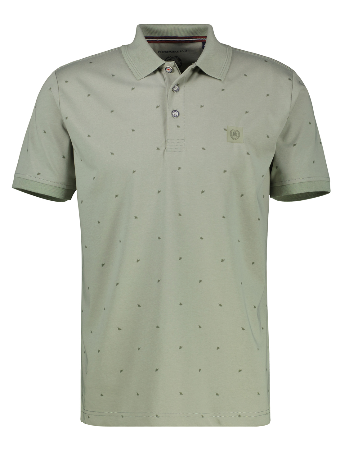 Lerros Poloshirt met all-over motief