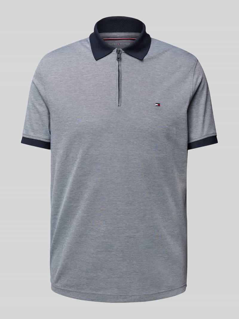 Tommy Hilfiger Poloshirt PERFORMANCE OXFORD ZIP REG POLO