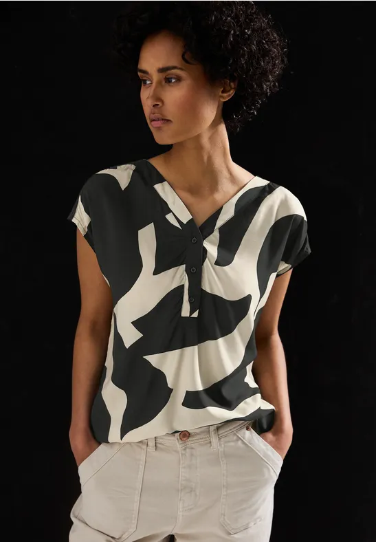 Street One Gedessineerde blouse