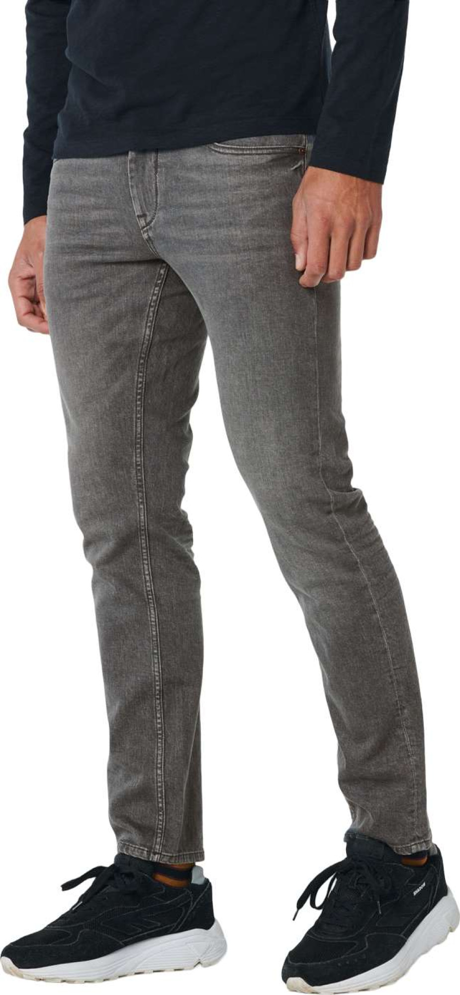 No Excess Denim, regular 711, grey, stretch grey denim