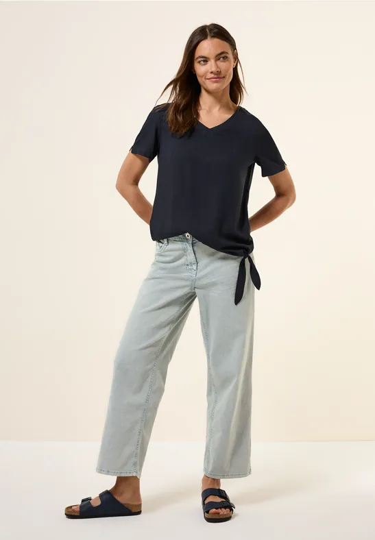 Cecil Blouse shirt met knoop