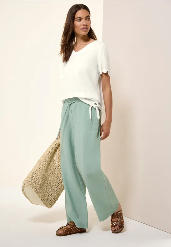 Cecil Blouse shirt met knoop