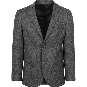 Suitable Blazer  Birds Eye Colbert Merinowol Antraciet